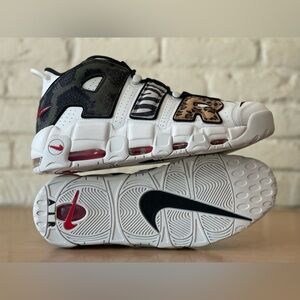 Nike Air More Uptempo '96 Animal Instinct Tunnel White Men’s Size 14 DZ4838-100